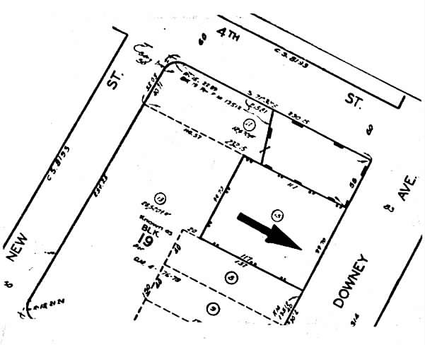 10907 Downey Ave, Downey, CA à louer - Plan cadastral – Image 2 sur 4