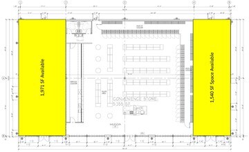 25005-25021 Dequindre Rd, Madison Heights, MI à louer Plan d’étage– Image 2 sur 2