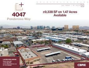 4047 Ponderosa Way, Las Vegas, NV - VUE AÉRIENNE  vue de carte
