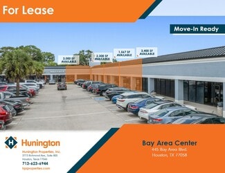 Plus de détails pour 411-495 Bay Area Blvd, Houston, TX - Bureau/Médical, Local commercial à louer