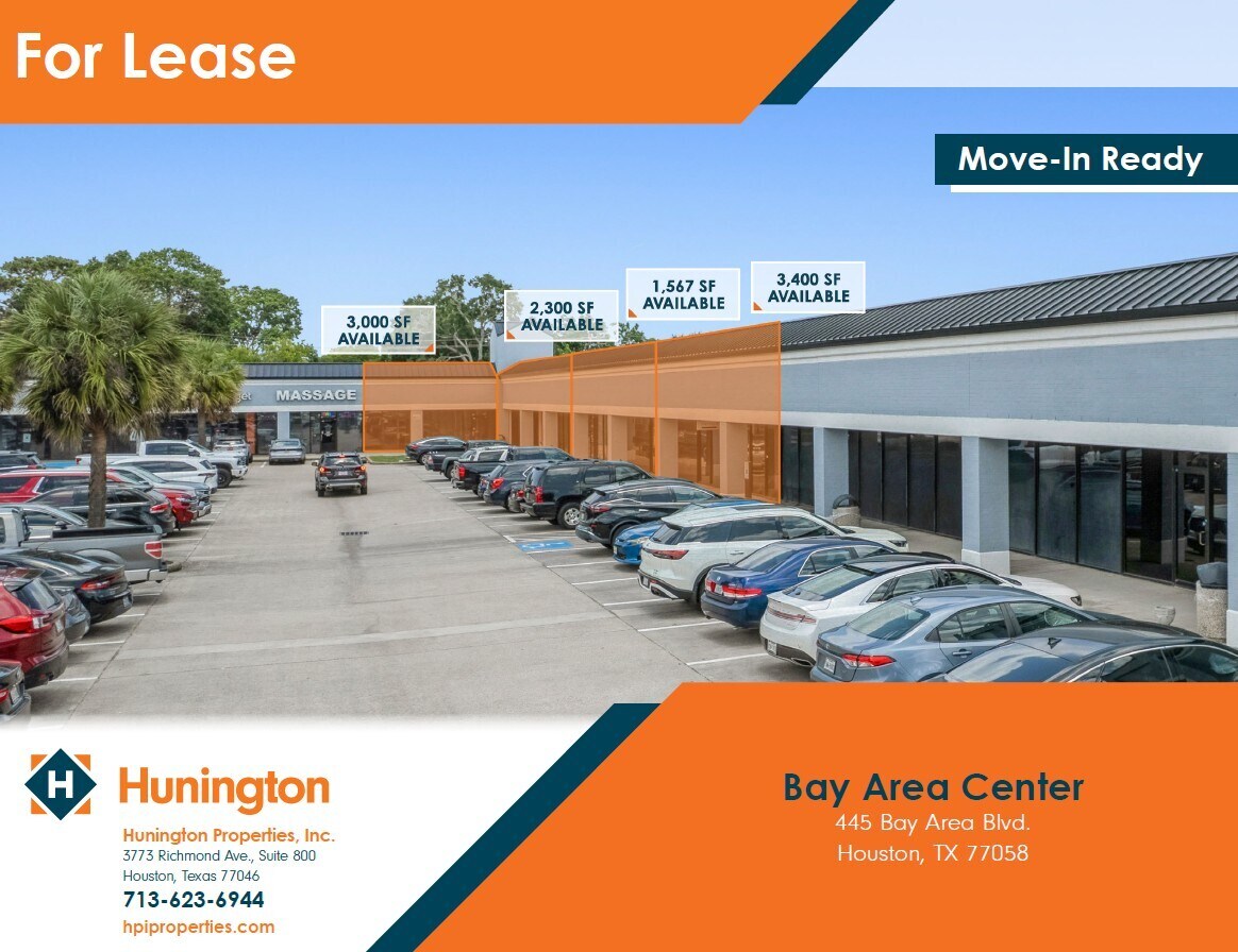 411-495 Bay Area Blvd, Houston, TX à louer Photo de l’immeuble– Image 1 sur 2