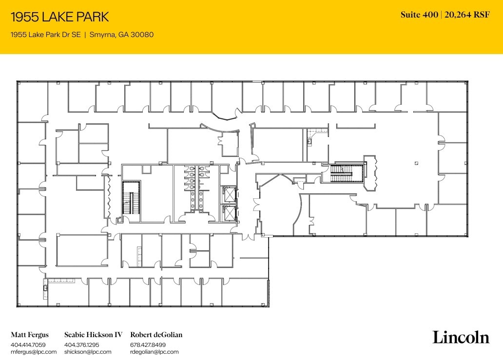 1955 Lake Park Dr SE, Smyrna, GA à louer Plan d’étage– Image 1 sur 1