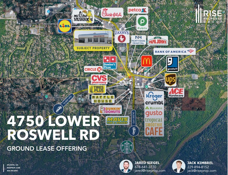 4750 Lower Roswell Rd, Marietta, GA à louer - Photo de l’immeuble – Image 1 sur 2