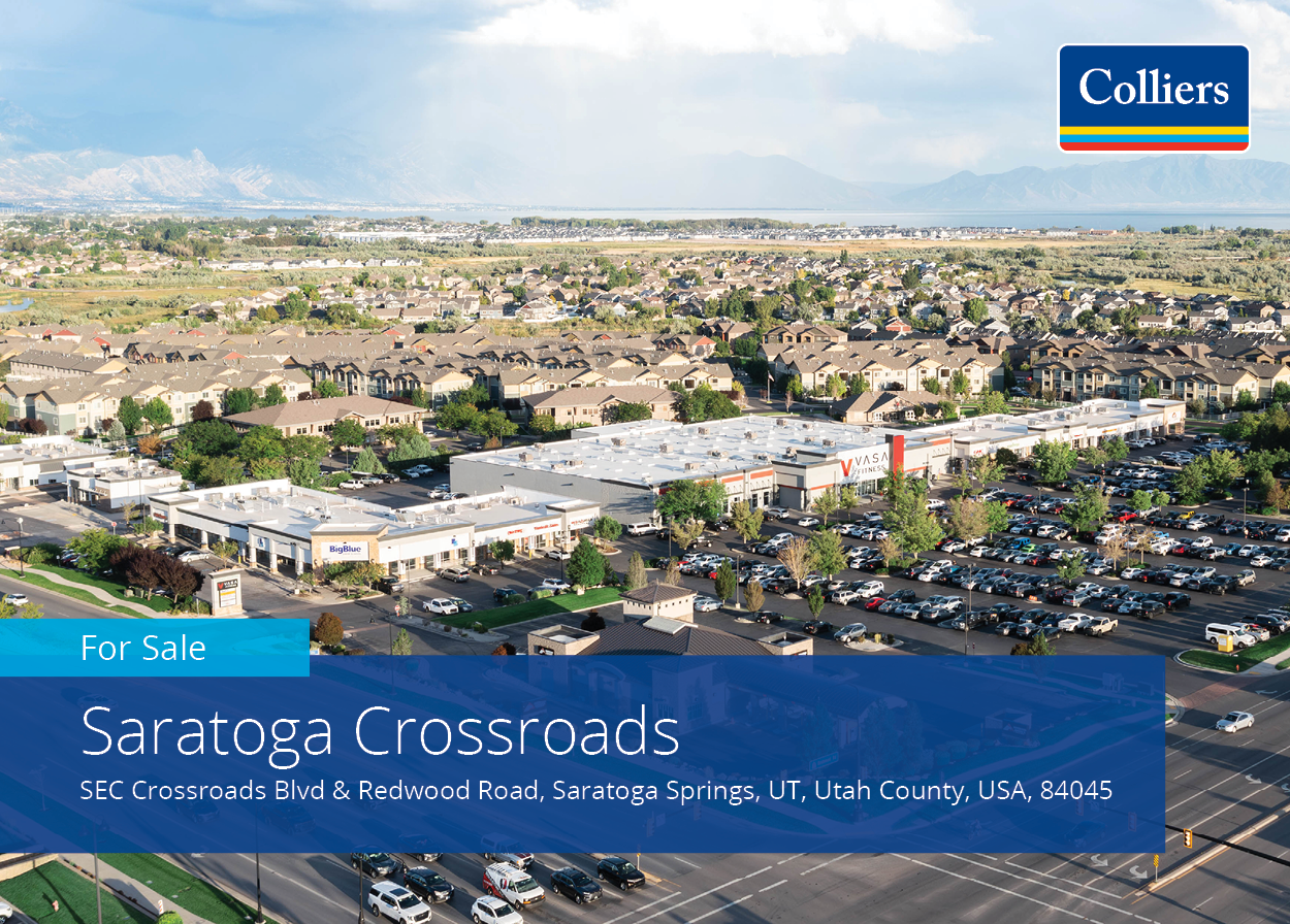 SEC Crossroads Blvd. & Redwood Rd., Saratoga Springs, UT à vendre Photo de l’immeuble– Image 1 sur 17