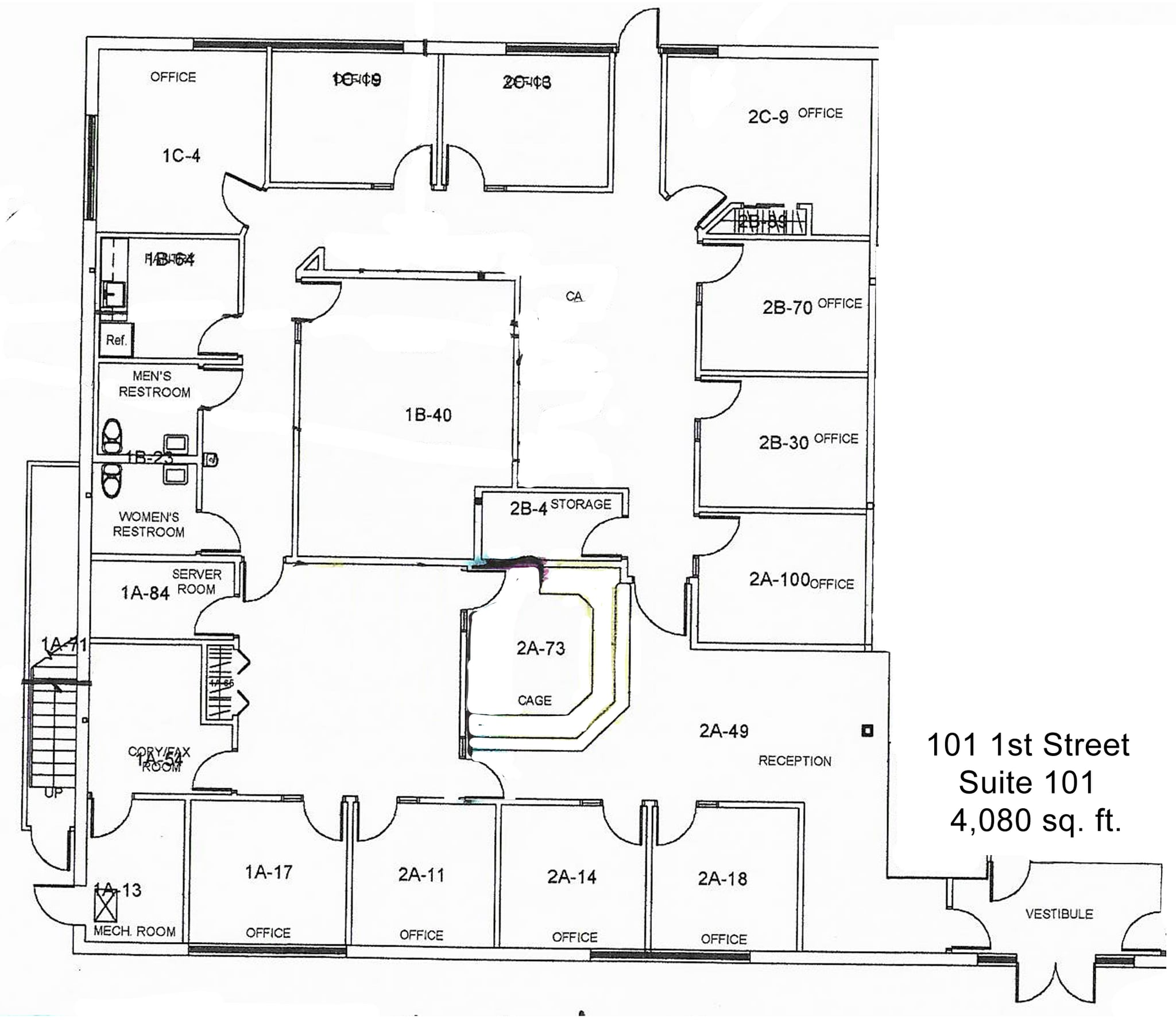 916 Washington Ave, Bay City, MI à louer Plan d’étage– Image 1 sur 1