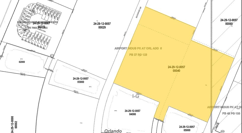 10601 Southport Dr, Orlando, FL à louer - Plan cadastral – Image 2 sur 6