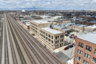 1900 W Kinzie St, Chicago, IL - VUE AÉRIENNE  vue de carte