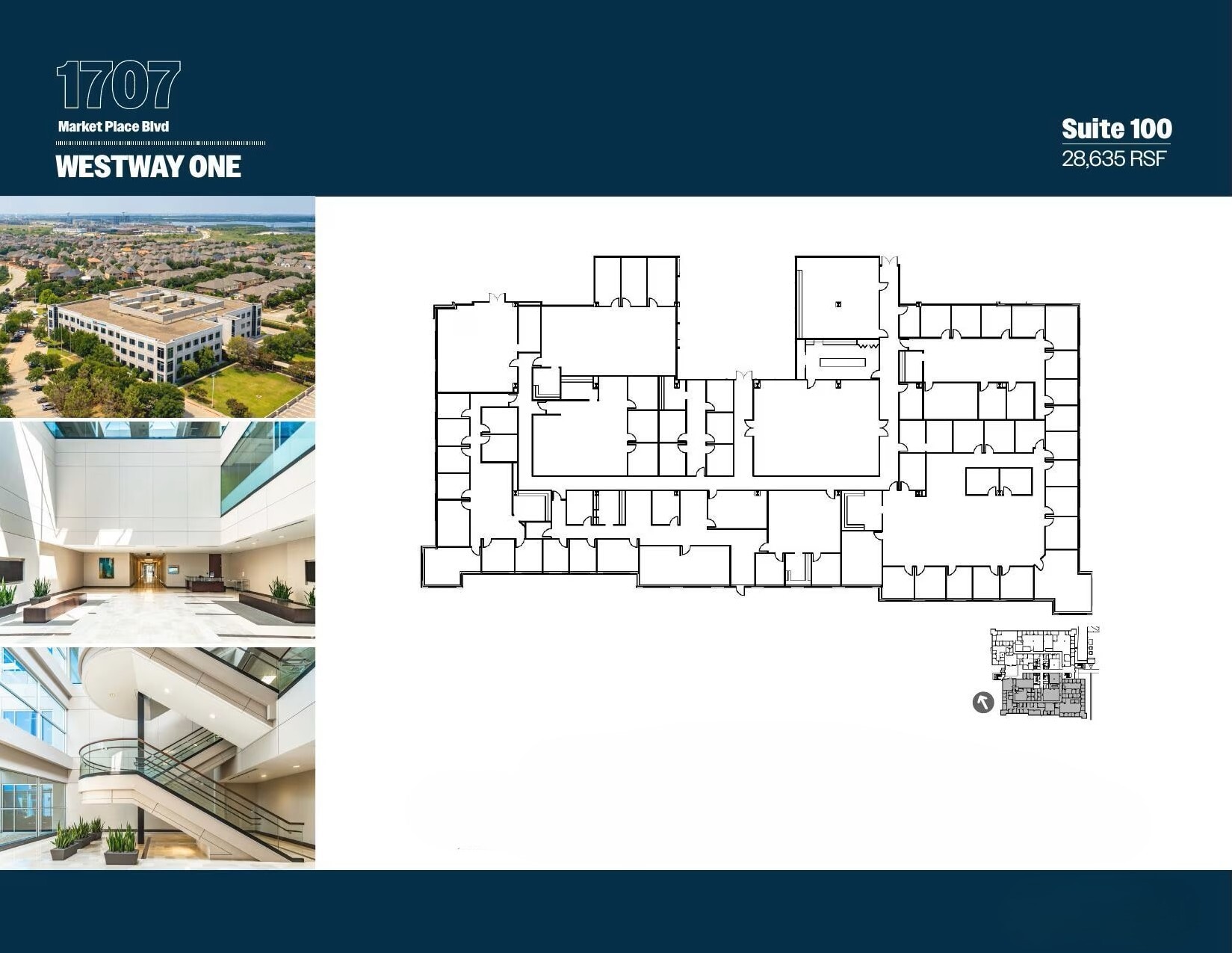 1707 Market Place Blvd, Irving, TX à louer Plan d’étage– Image 1 sur 1