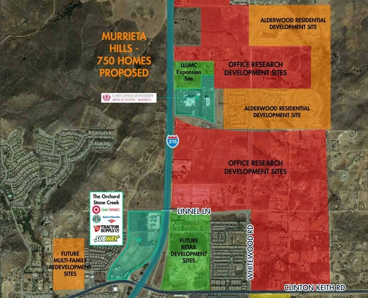 NEC Clinton Keith Rd & Whitewood Rd, Murrieta, CA à vendre - Photo de l’immeuble – Image 1 sur 1