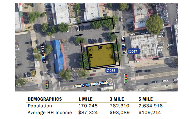 7315 Northern Blvd, Jackson Heights, NY à louer - Photo de l’immeuble – Image 2 sur 4