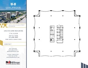 1415 W 22nd St, Oak Brook, IL à louer Plan d’étage– Image 1 sur 1