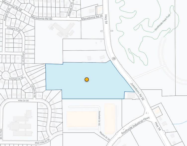 3435 Jonesboro Rd SE, Atlanta, GA à louer - Plan cadastral – Image 3 sur 4