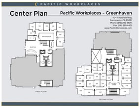 1104 Corporate Way, Sacramento, CA à louer Plan d’étage– Image 1 sur 1