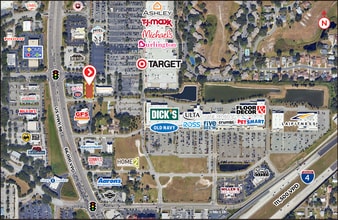 1057 Sharon Dr, Lakeland, FL - Vue aérienne vue de carte