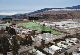 9510 Bottom Wood Lake Rd, Lake Country, BC - Vue aérienne  vue de carte