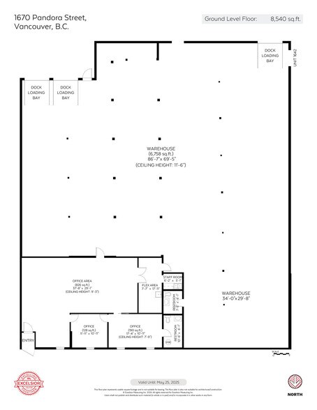 1670 Pandora St, Vancouver, BC à vendre - Plan d’étage – Image 2 sur 17