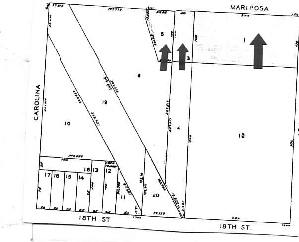 1501 Mariposa St, San Francisco, CA à louer - Plan cadastral – Image 2 sur 5