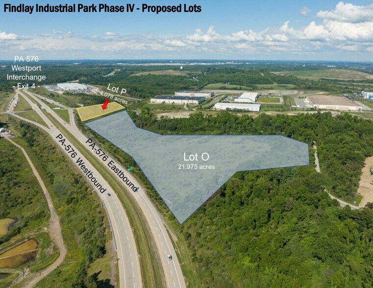 Solar Dr, Imperial, PA à vendre - Aérien – Image 2 sur 2