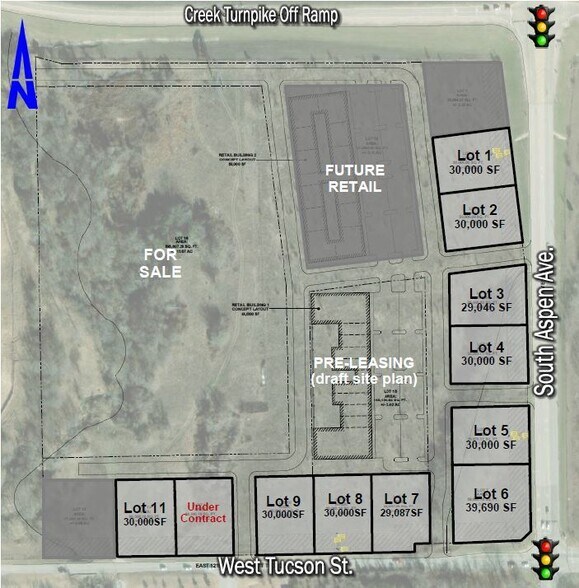 W Tucson & S Aspen Ave, Broken Arrow, OK à vendre - Photo de l’immeuble – Image 2 sur 2