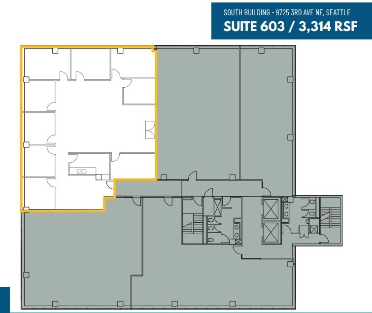 115 NE 100th St, Seattle, WA à louer Plan d’étage– Image 1 sur 1