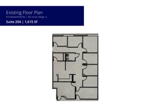 810 Biesterfield Rd, Elk Grove Village, IL à louer Plan d’étage– Image 1 sur 1