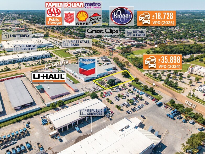 4120 14th St, Plano, TX à louer - Photo principale – Image 1 sur 1