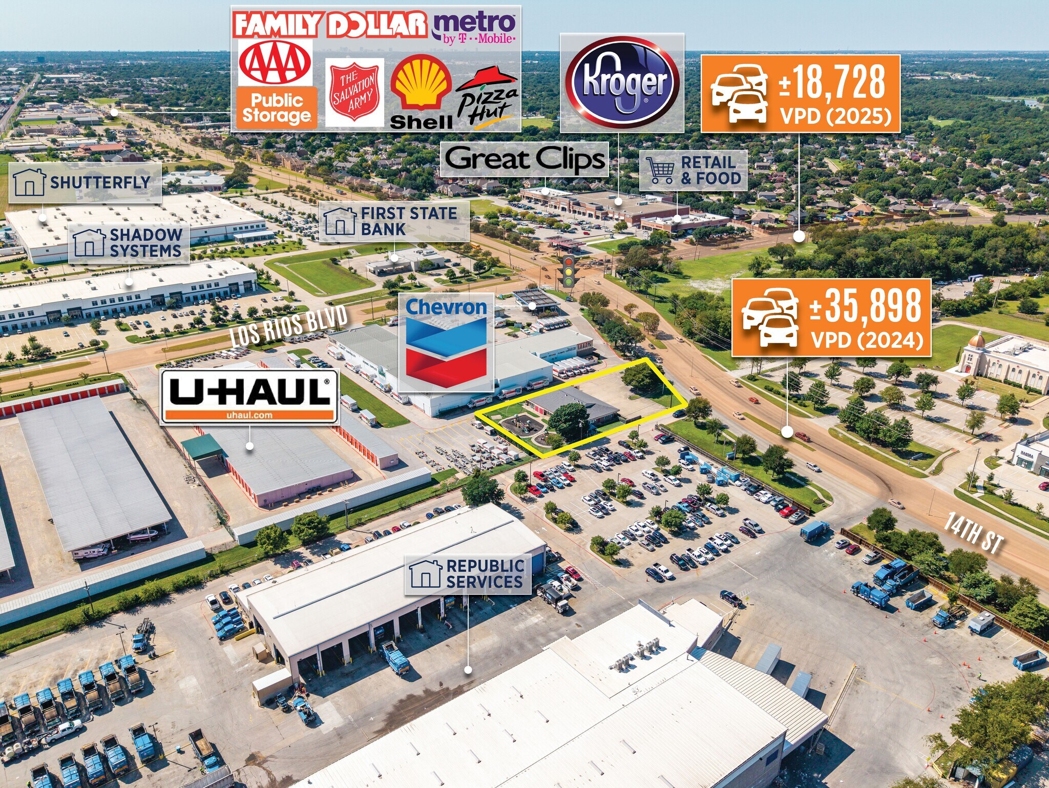 4120 14th St, Plano, TX à louer Photo principale– Image 1 sur 2