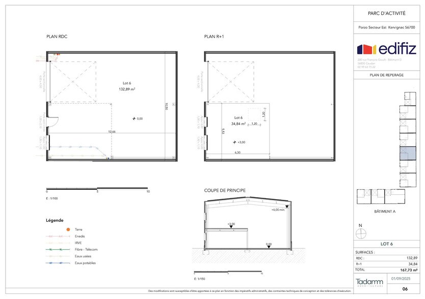 Local d'activités dans Kervignac à vendre - Plan d’étage – Image 2 sur 4