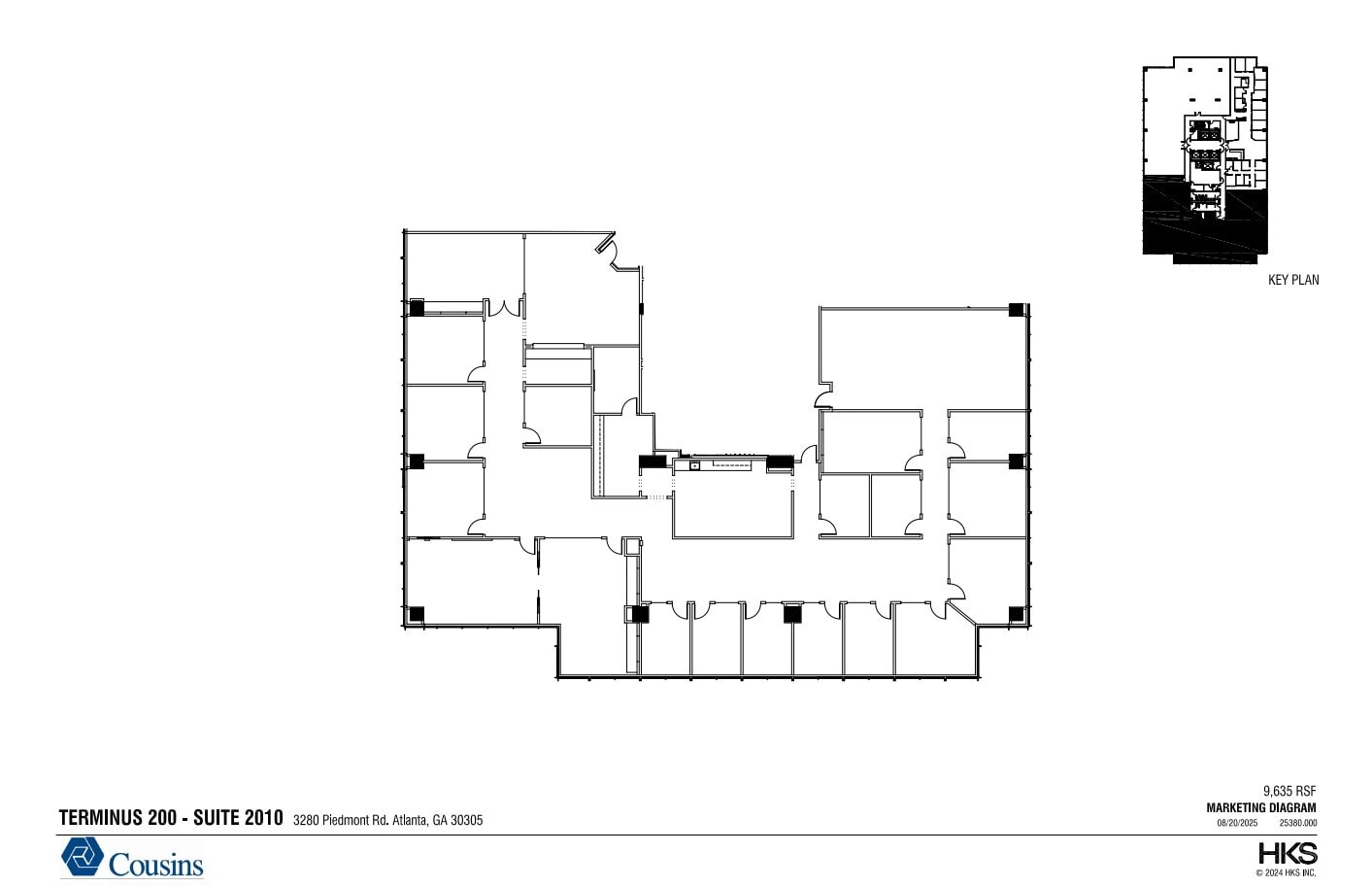 3280 Peachtree Rd, Atlanta, GA à louer Plan d’étage– Image 1 sur 1