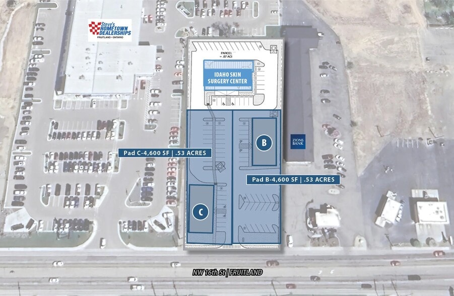 965 & 985 NW 16th St, Fruitland, ID à vendre - Aérien – Image 2 sur 8