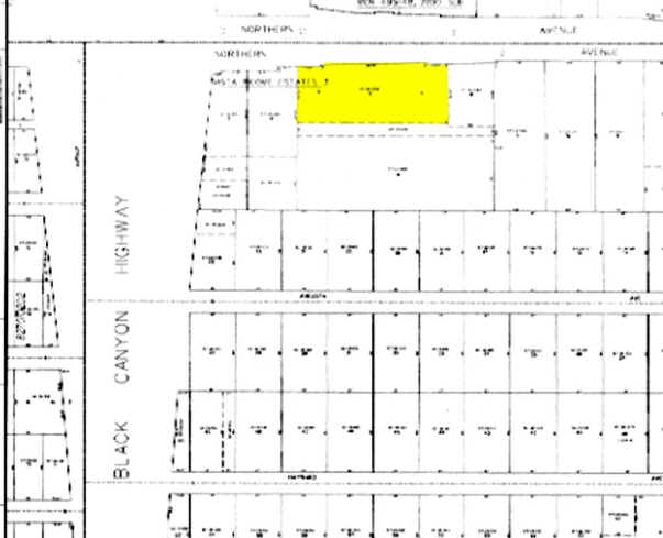 2411 W Northern Ave, Phoenix, AZ à louer - Plan cadastral – Image 2 sur 7