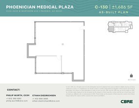 2222-2228 W Northern Ave, Phoenix, AZ à louer Plan d’étage– Image 1 sur 3