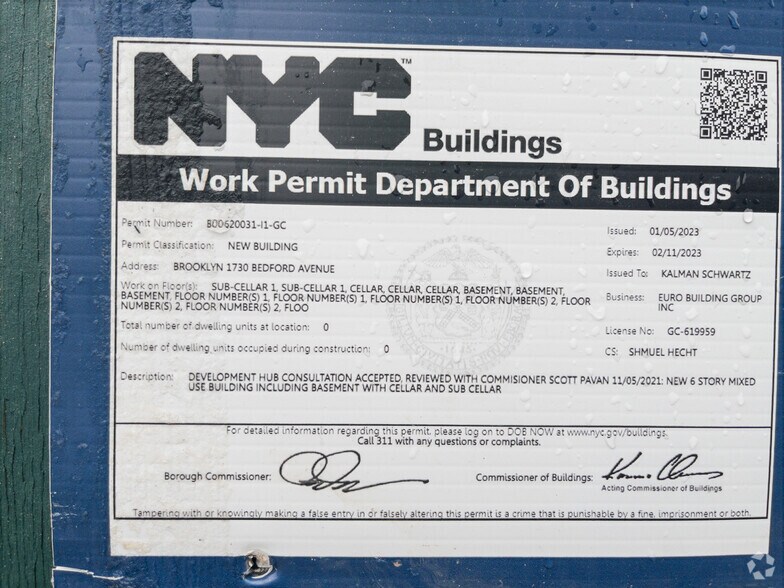 1730 Bedford Ave, Brooklyn, NY à louer - Photo de l’immeuble – Image 3 sur 5