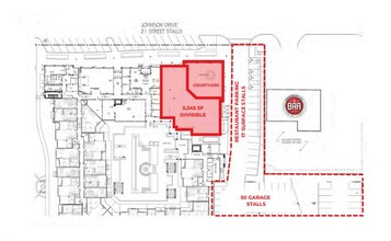 6201 Johnson Dr, Mission, KS à louer Plan de site– Image 2 sur 2