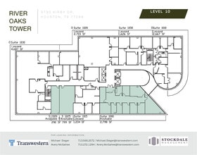 3730 Kirby Dr, Houston, TX à louer Plan d’étage– Image 1 sur 1