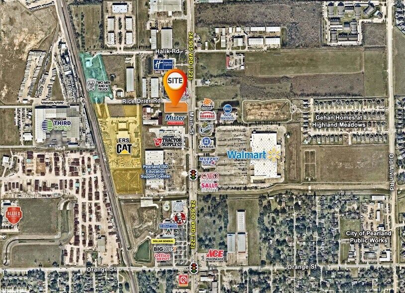 1814 Main St, Pearland, TX à louer - Photo de l’immeuble – Image 2 sur 4