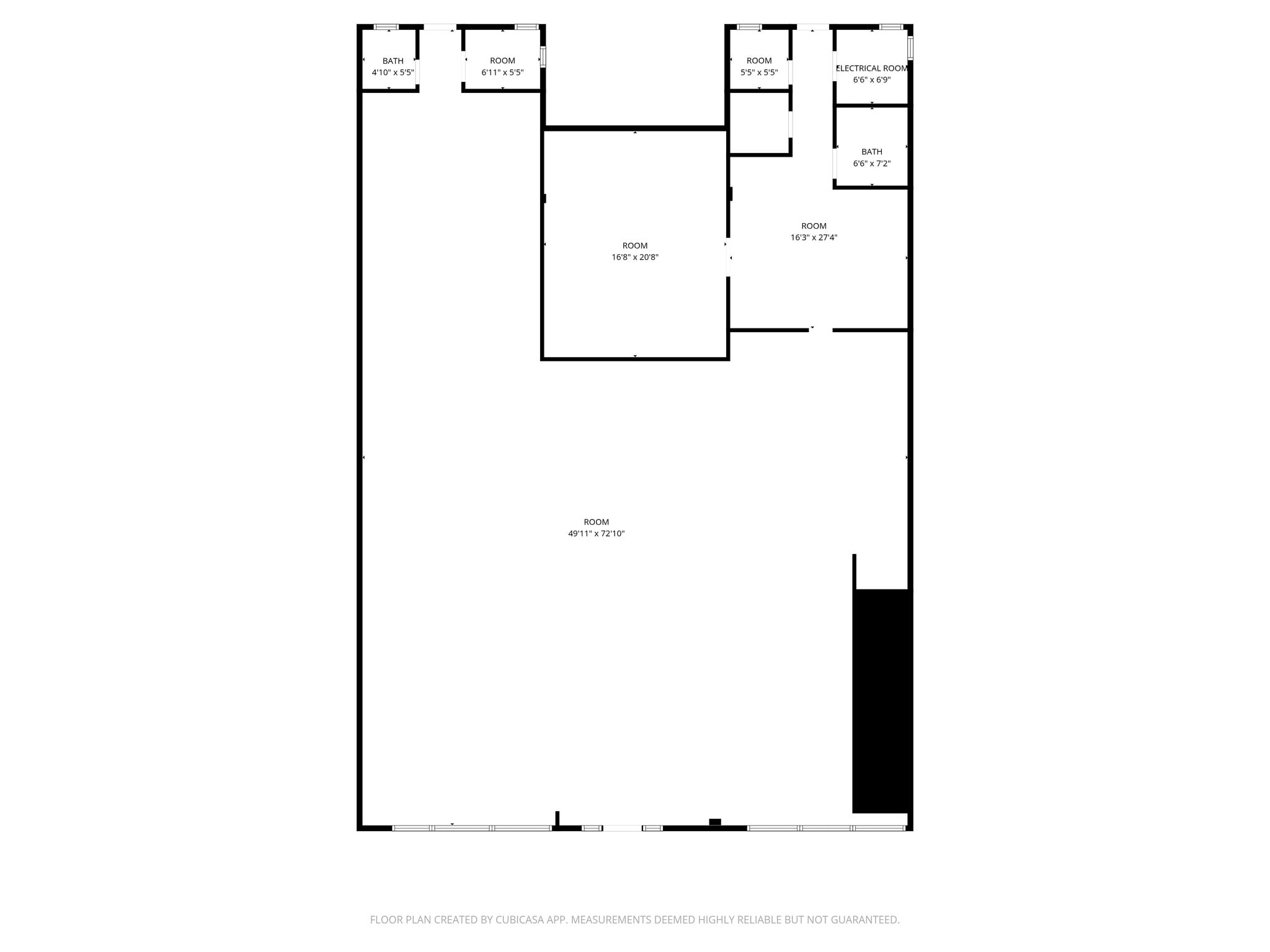 3906-3908 Concord Pike, Wilmington, DE à louer Plan d’étage– Image 1 sur 2