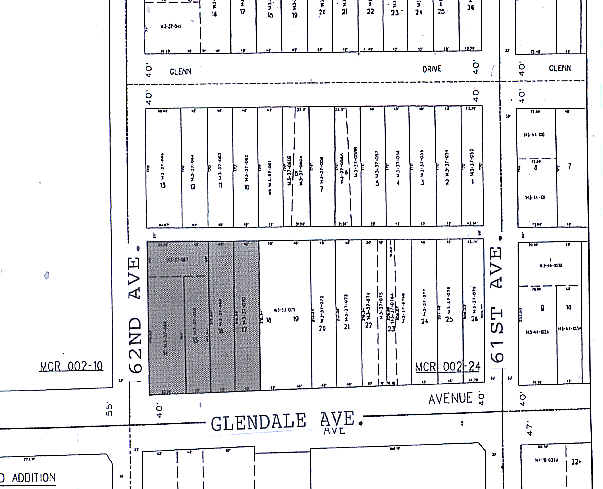 6136 W Glendale Ave, Glendale, AZ à vendre - Plan cadastral – Image 2 sur 14