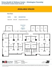 239 Hurffville Crosskeys Rd, Sewell, NJ à louer Plan d’étage– Image 1 sur 1