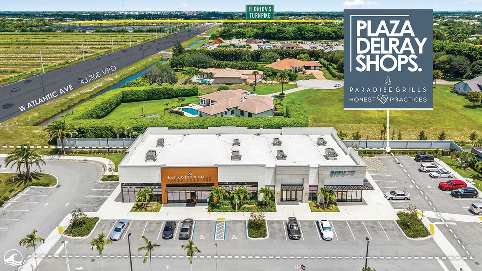 8752 Atlantic Ave, Delray Beach, FL à vendre - Photo de l’immeuble – Image 3 sur 5