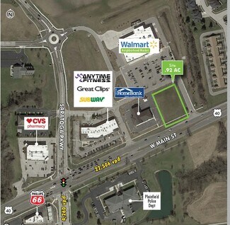 Plus de détails pour 900 W Main St, Plainfield, IN - Terrain à vendre
