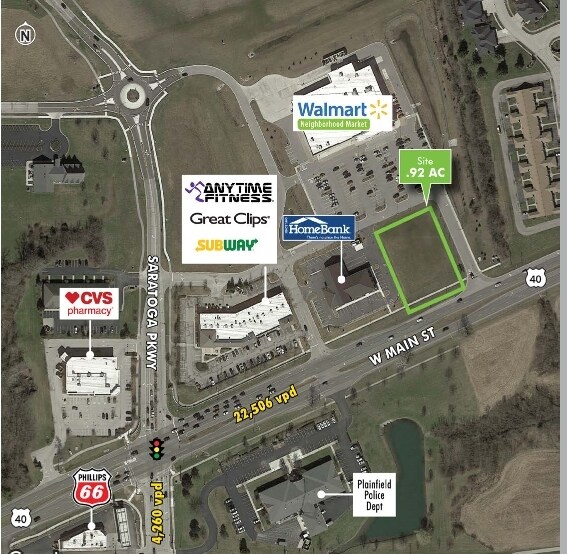 900 W Main St, Plainfield, IN à vendre Photo principale– Image 1 sur 3