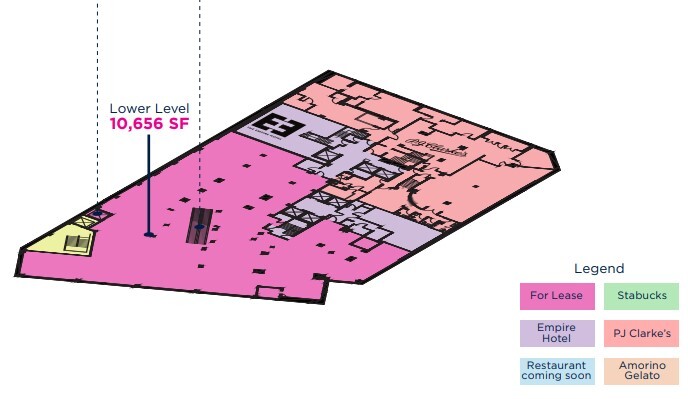 44 W 63rd St, New York, NY à louer Plan d’étage– Image 1 sur 1