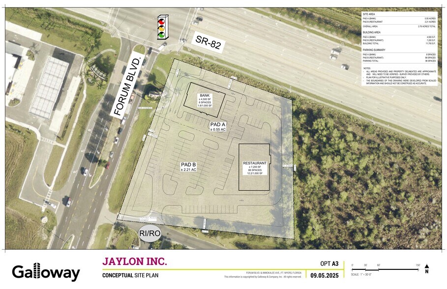2615 Forum Blvd Blvd, Fort Myers, FL à louer - Plan de site – Image 2 sur 7