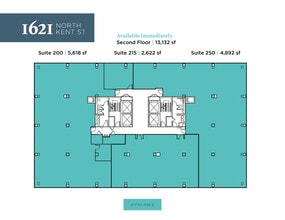 1621 N Kent St, Arlington, VA à louer Plan d’étage– Image 1 sur 1