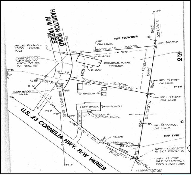 2285 Jesse Jewell Pky, Gainesville, GA à vendre - Plan cadastral – Image 2 sur 13