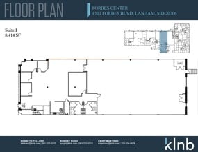 4501 Forbes Blvd, Lanham, MD à louer Plan de site– Image 1 sur 3
