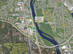 71-95 S River Rd, Bedford, NH - VUE AÉRIENNE vue de carte