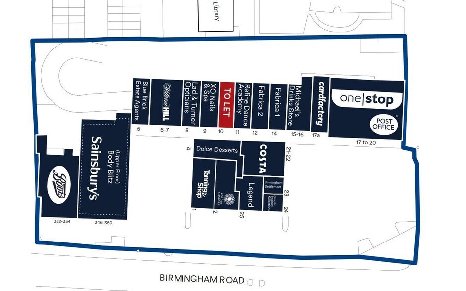 Birmingham Rd, Sutton Coldfield à louer - Photo de l’immeuble – Image 2 sur 2