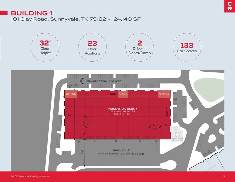 101 S Clay Rd, Sunnyvale, TX à louer - Plan de site – Image 2 sur 4